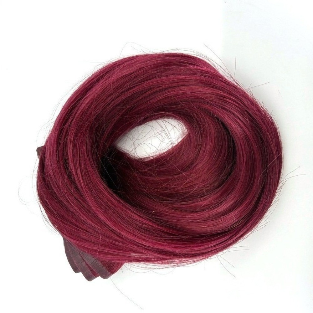 Glam Seamless InvisiClip Hair Extensions #530 Midnight Rose 7 Wefts 22" 160g NEW